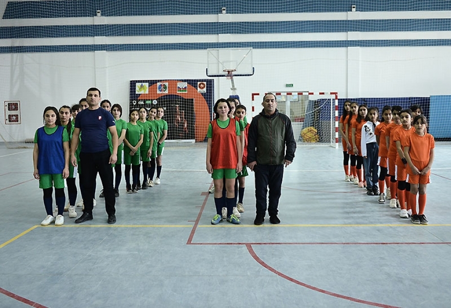 Şamaxıda “Qızlar futzal kuboku” turniri təşkil olunub