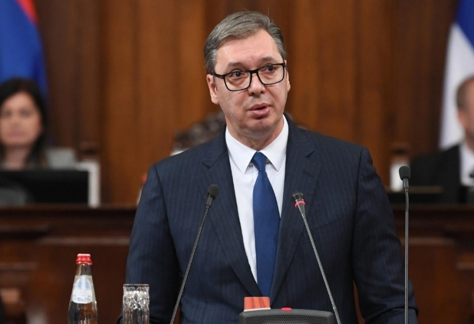 Aleksandar Vuçiç: Ukrayna və Rusiyaya silah-sursat satmamışıq