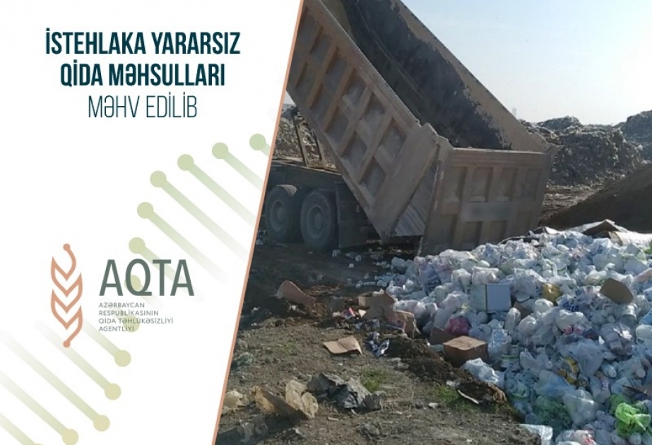 İstehlaka yararsız 8 ton süd məhsulu və 15 tona yaxın dondurma məhv edilib