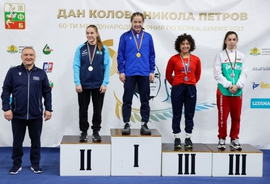 Azerbaijani freestyle wrestlers bring home four medals from Bulgaria