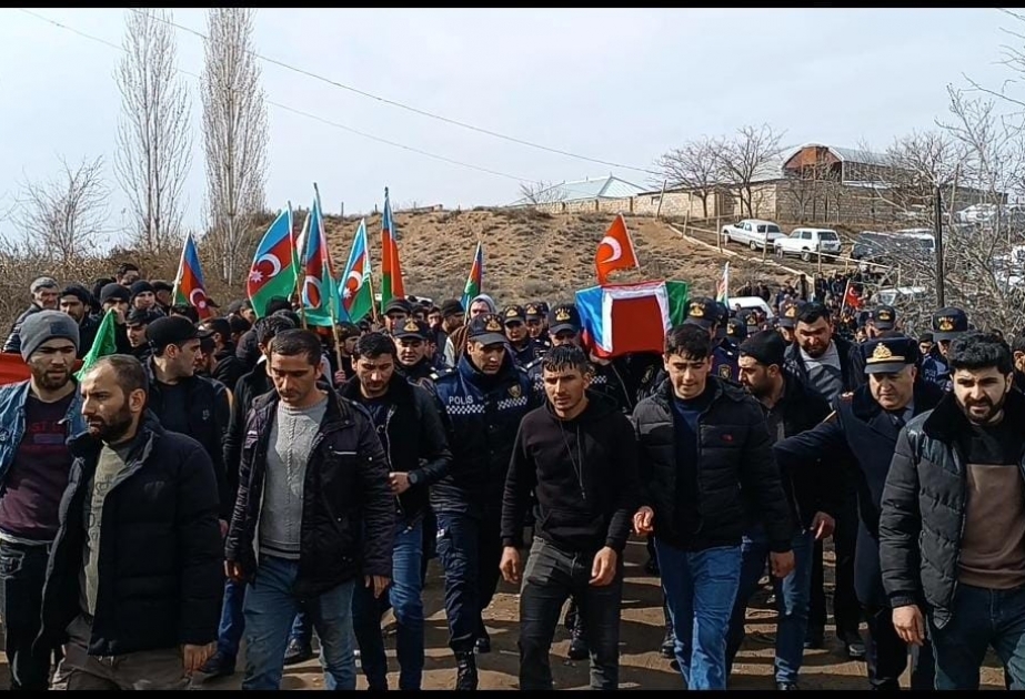 Azərbaycan Ordusunun hərbi qulluqçusu Tovuzda dəfn olunub