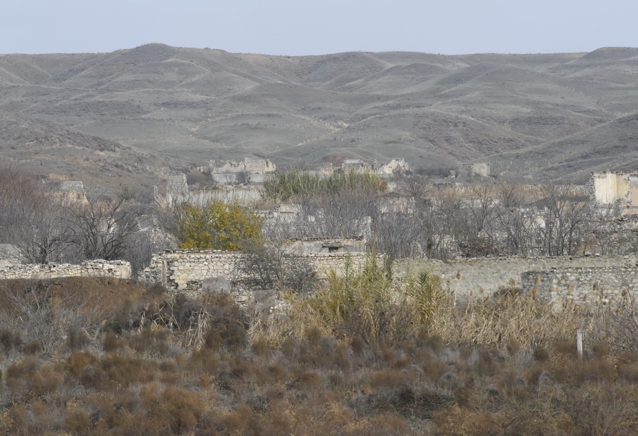 Dorf Shukbeyli im Rayon Jabrayil