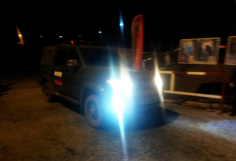Laçın-Xankəndi yolu: Sülhməramlıların üç avtomobili aksiya ərazisindən keçib