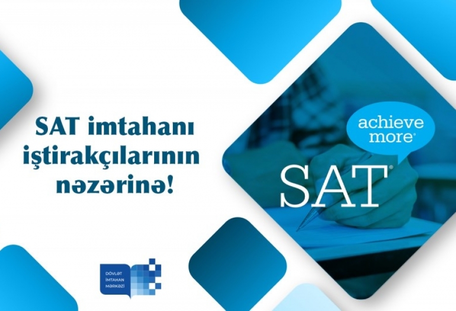 Rəqəmsal SAT imtahanı keçiriləcək