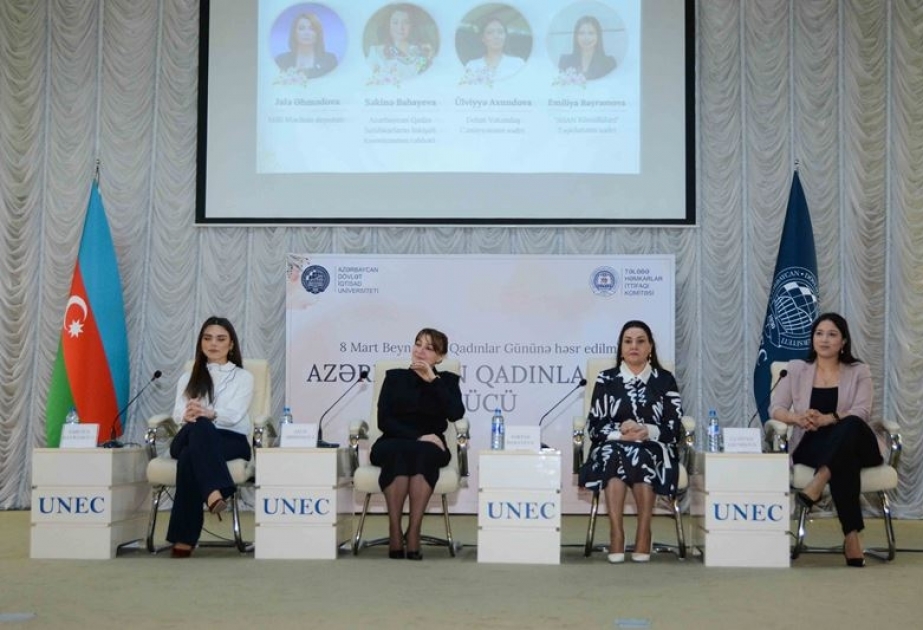 “Azərbaycan qadınlarının gücü” - UNEC-də tədbir
