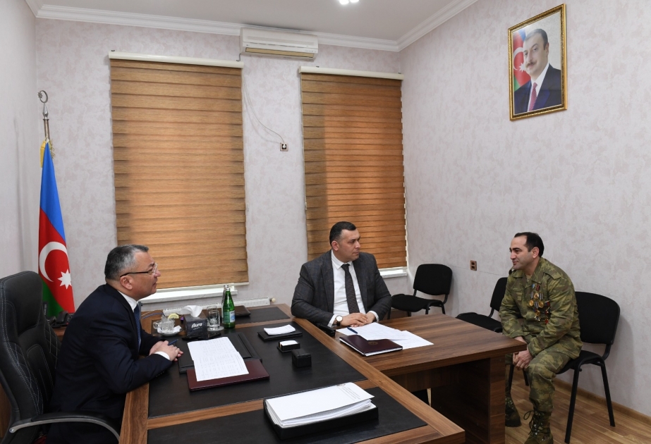 Keçmiş məcburi köçkünlərin müraciətləri dinlənilib