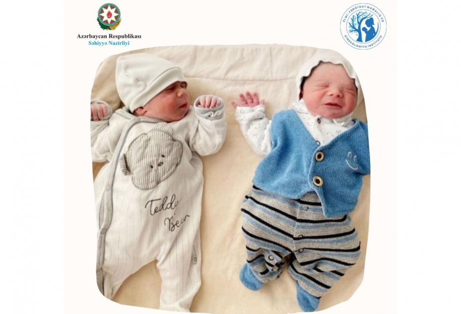 Vaxtından əvvəl doğuş təhlükəsi ilə ETMGİ-yə müraciət edən hamilə qadın əkiz körpələr dünyaya gətirib