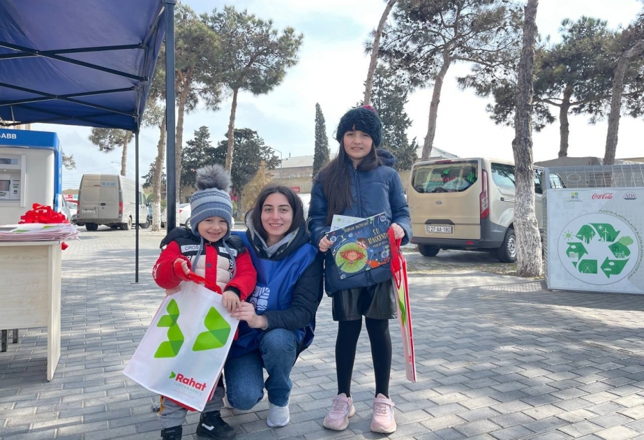 “Plastik butulkanı ekoçantaya dəyiş” aksiyası davam edir
