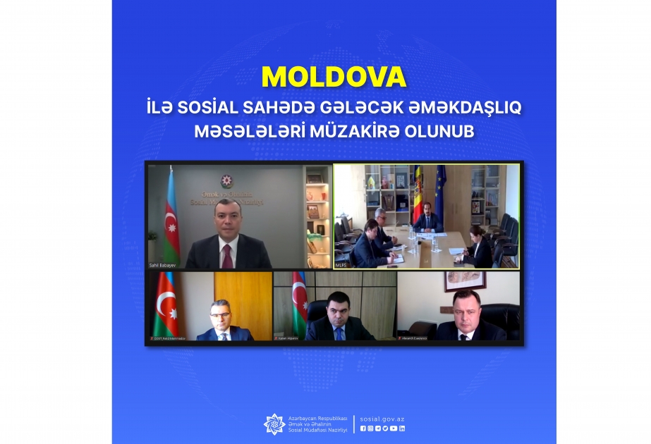 Moldova ilə sosial sahədə gələcək əməkdaşlıq məsələləri müzakirə olunub
