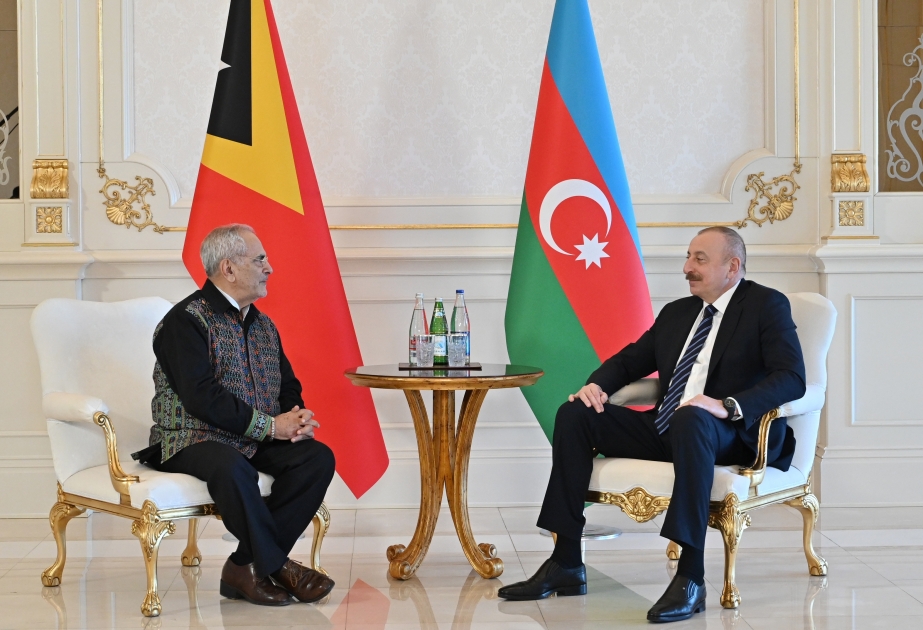 Le président azerbaïdjanais : L’Azerbaïdjan et le Timor oriental se trouvent loin l’un de l’autre, mais je pense que cela ne doit pas empêcher notre coopération