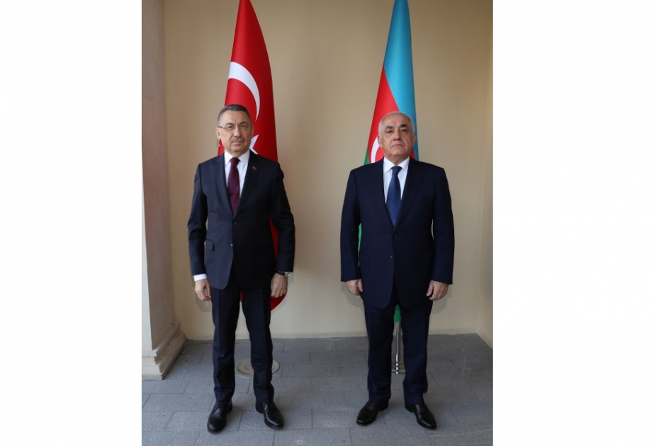 Türkiyənin Vitse-prezidenti Azərbaycanın Baş nazirinə məktub ünvanlayıb