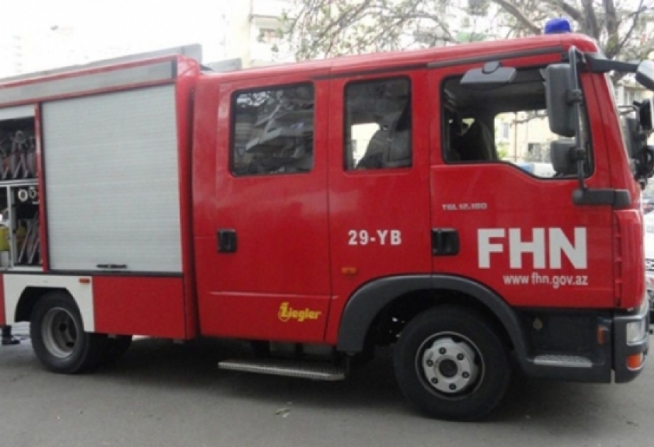 Bakıda fərdi yaşayış evində yanğın söndürülüb
