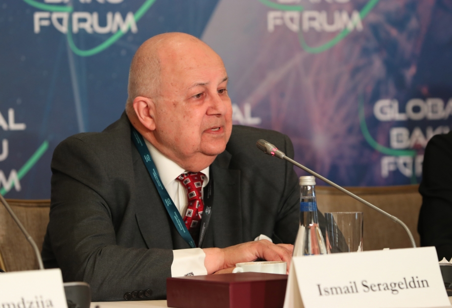 İsmail Serageldin: Bakı Forumunda mühüm məsələlər, o cümlədən postpandemiya dövrü ilə bağlı müzakirələr aparılacaq