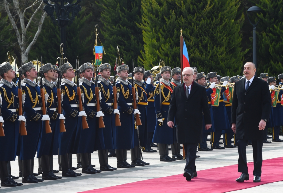 Official welcome ceremony was held for President of Latvia Egils Levits VIDEO