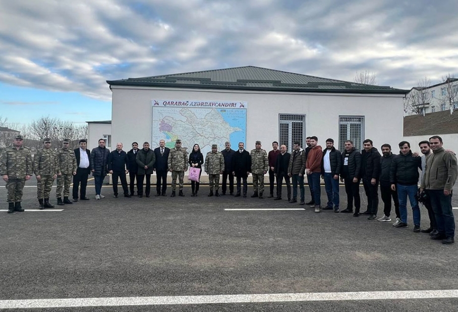 Azad edilmiş ərazilərə növbəti mediatur təşkil olunub