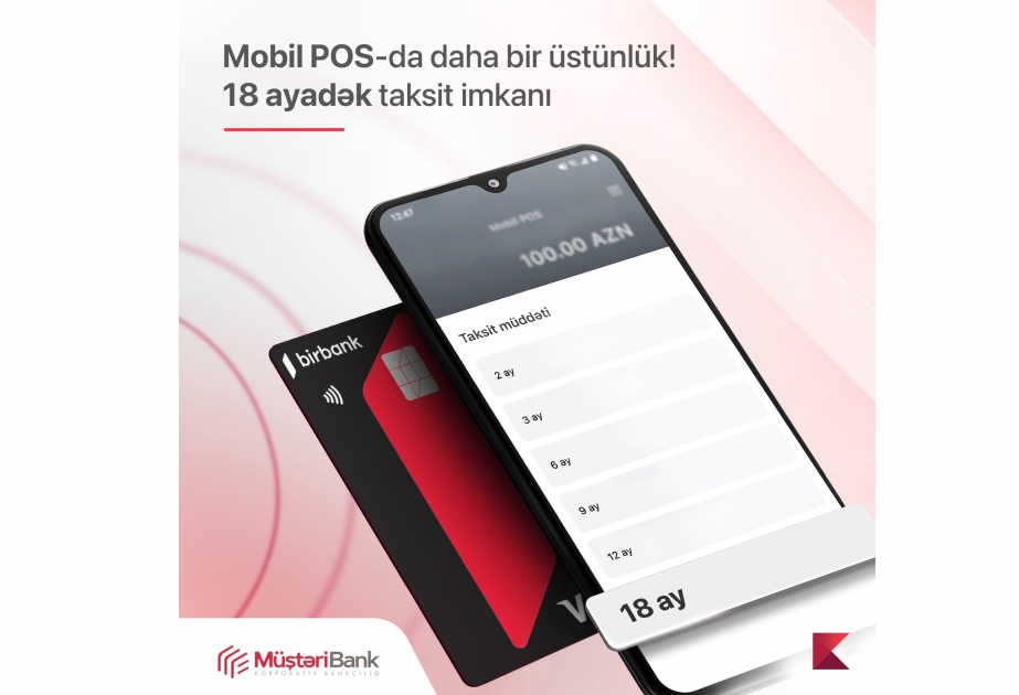 ®  “Kapital Bank”ın Mobil-POS xidmətinə yeni taksit funksiyası əlavə olundu