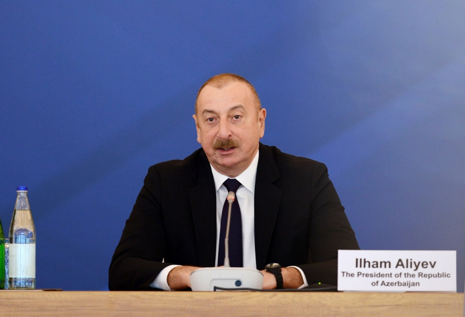Президент Ильхам Алиев: В отличие от армян мы не совершали каких-либо военных преступлений