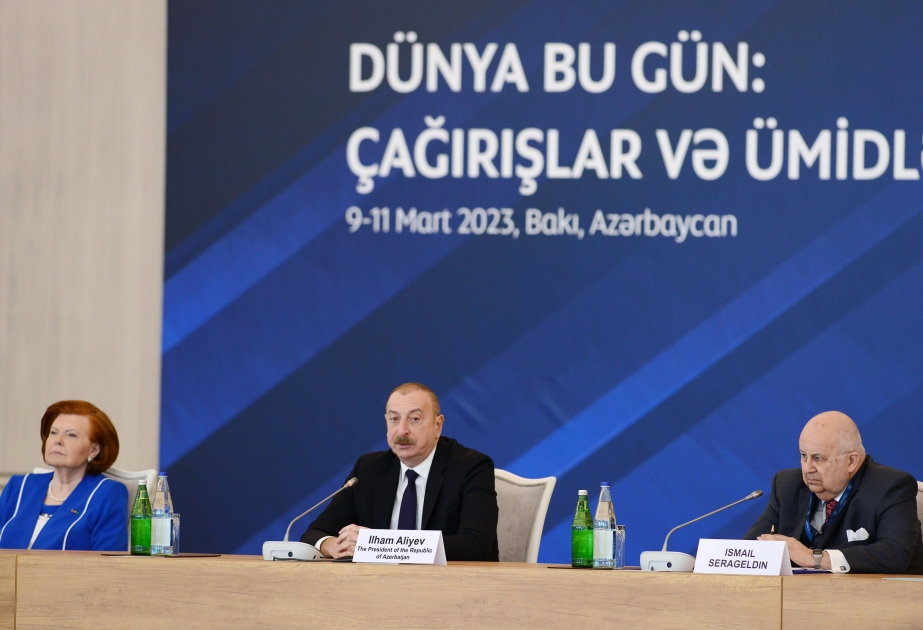 Azərbaycan Prezidenti: X Qlobal Bakı Forumunun mövzuları arasında multiletaralizm xüsusi yer tutur