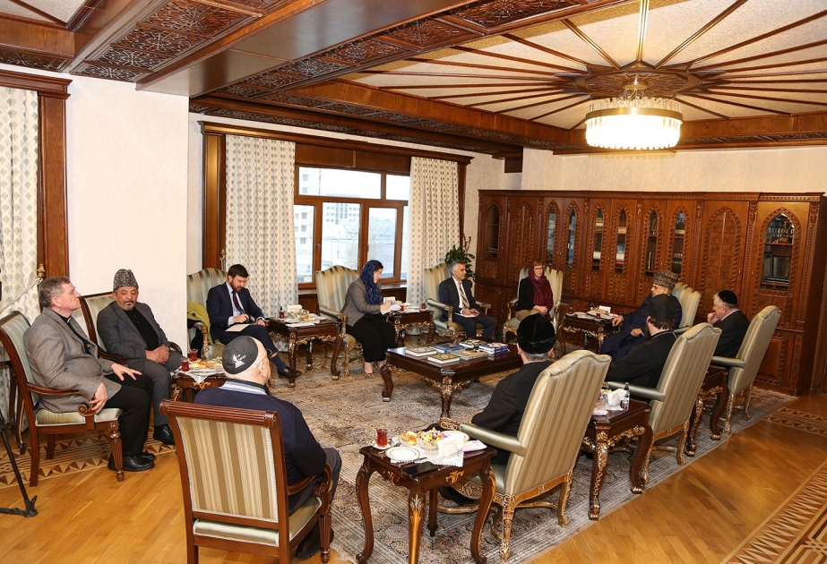 ABŞ Dövlət Departamentinin rəsmiləri Qafqaz Müsəlmanları İdarəsində