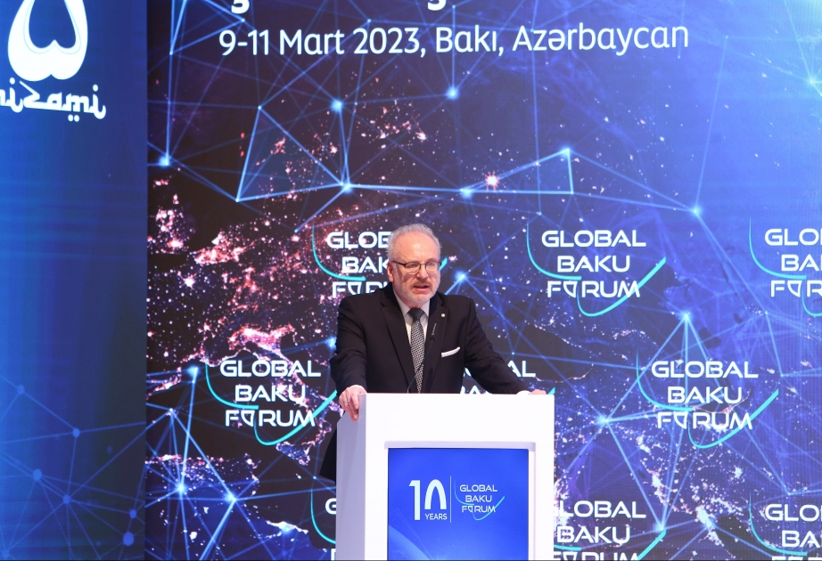 Latviya Prezidenti: Dünyada baş verən münaqişələr ölkələrin bir çox planlarını dəyişdi
