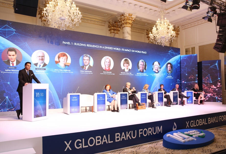 Qlobal Bakı Forumu: Bölünmüş dünyada dayanıqlılığın qurulması: Onun qlobal sülhə təsiri