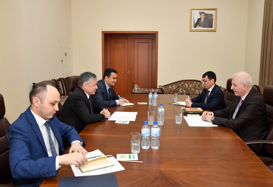 President of International Turkic Academy meets with Uzbek Deputy FM in Tashkent