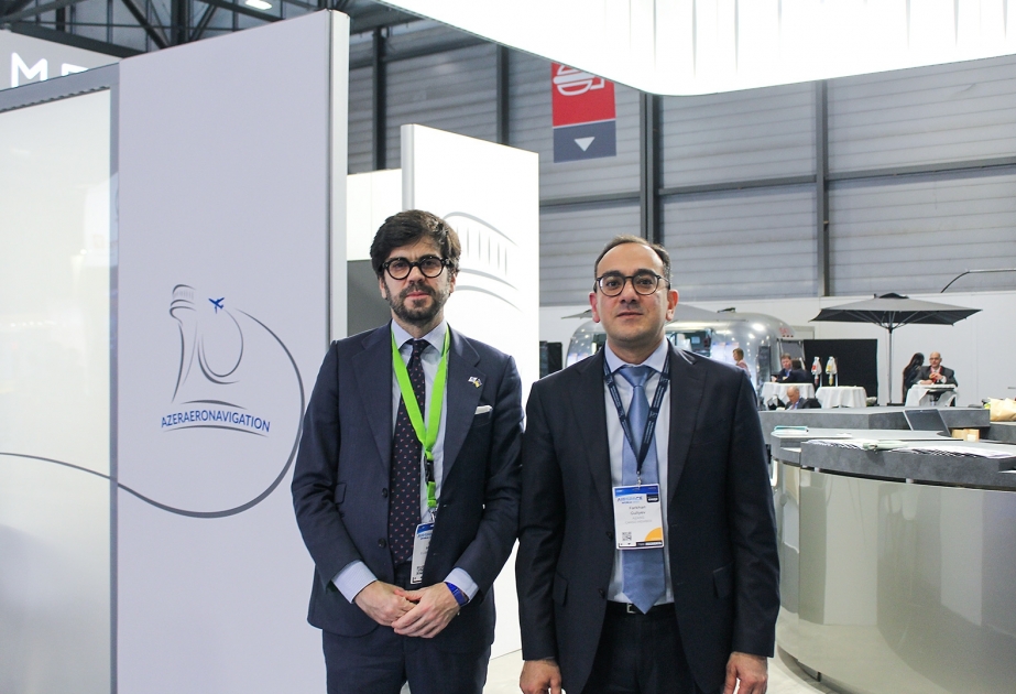 Гендиректор EUROCONTROL и президент Совета ICAO посетили стенд AZANS на «Airspace World 2023»