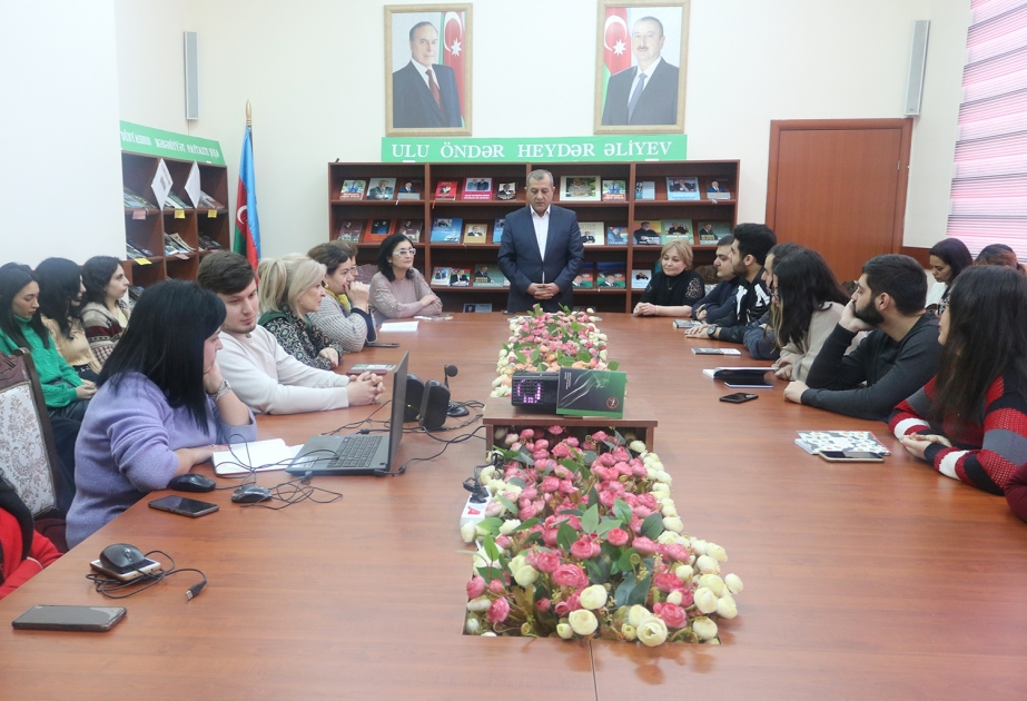 "Müasir gəncliyi narkotik vasitələrə meyillilikdən qoruyaq" adlı müzakirə təşkil olunub