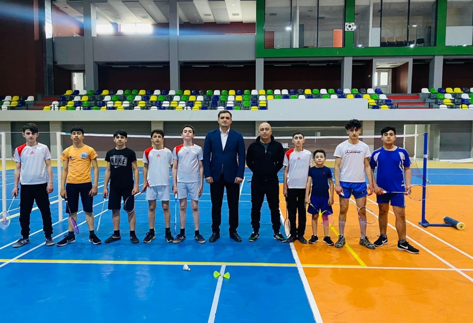 Azərbaycanın daha bir bölgəsində badminton bölməsi fəaliyyətə başlayıb