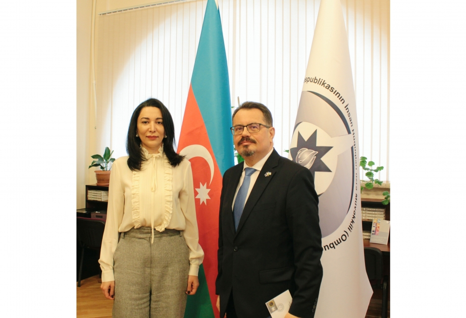 Azerbaijani Ombudsperson meets with head of EU Delegation
