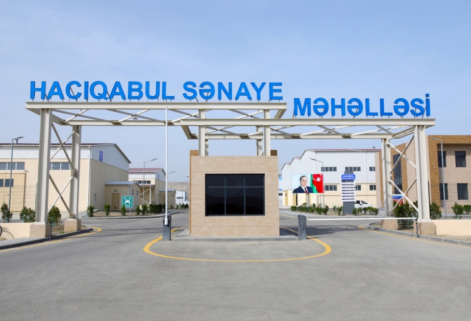 Hacıqabul Sənaye Məhəlləsinə 25,3 milyon manat investisiya yatırılıb