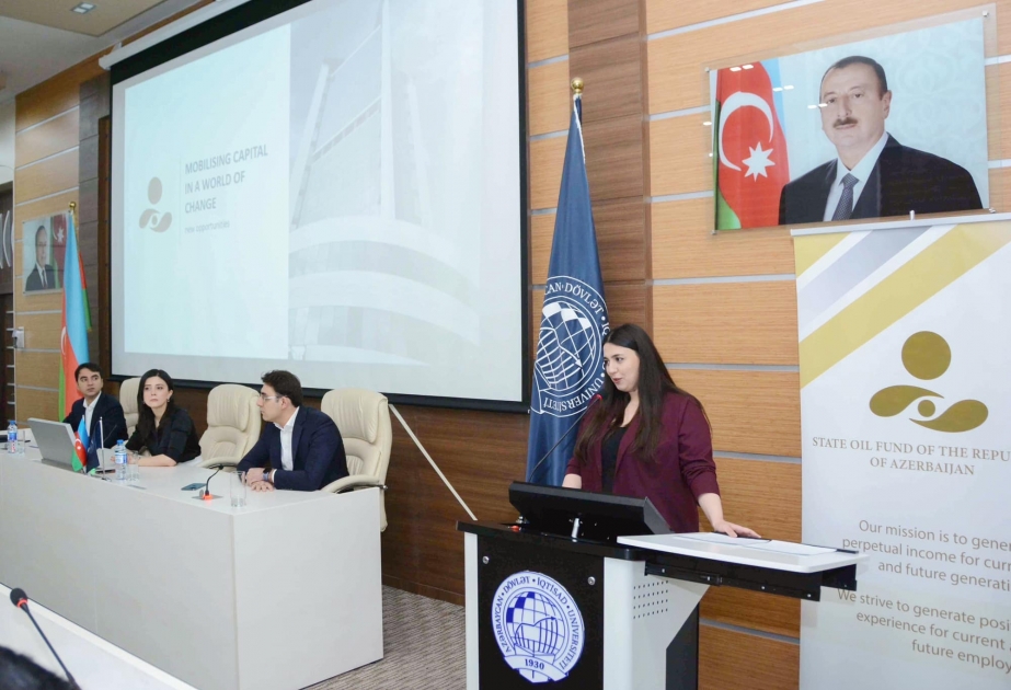 UNEC-də ARDNF əməkdaşlarının iştirakı ilə növbəti infosessiya keçirilib