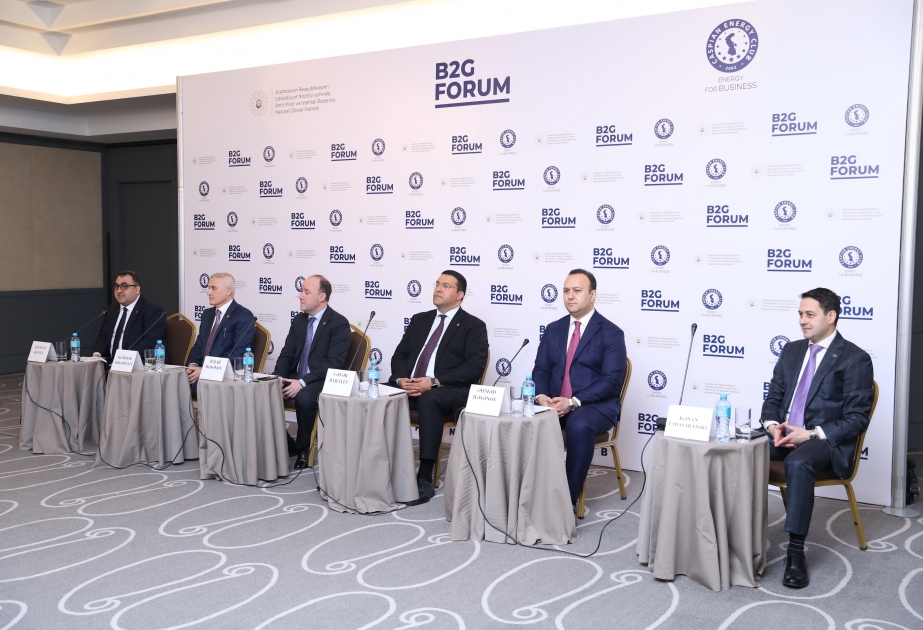 Dövlət Xidməti və “Caspian Energy Club”un birgə təşkilatçılığı ilə B2G forumu keçirilib