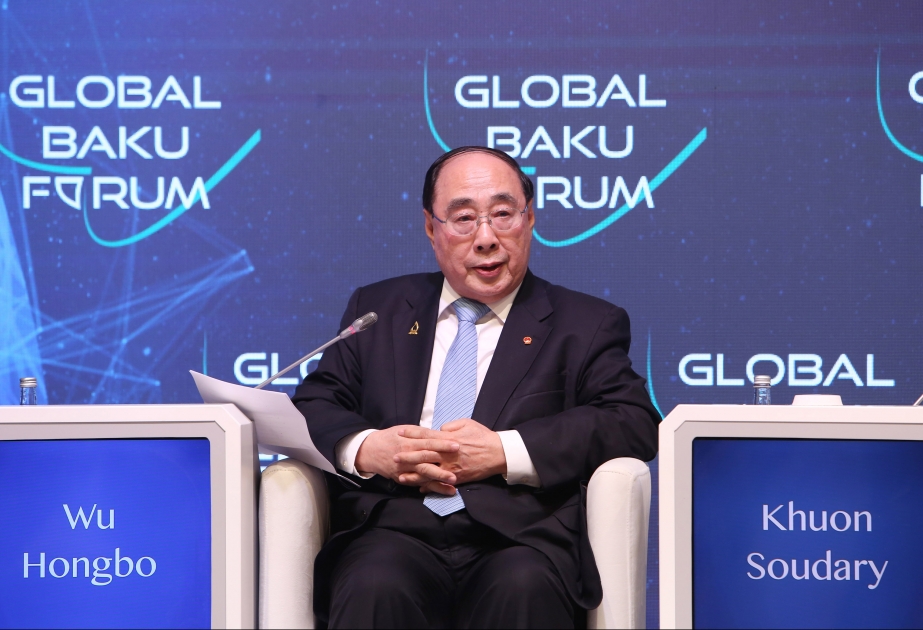 Çin Hökumətinin nümayəndəsi: Qlobal Bakı Forumu mühüm beynəlxalq platformadır


