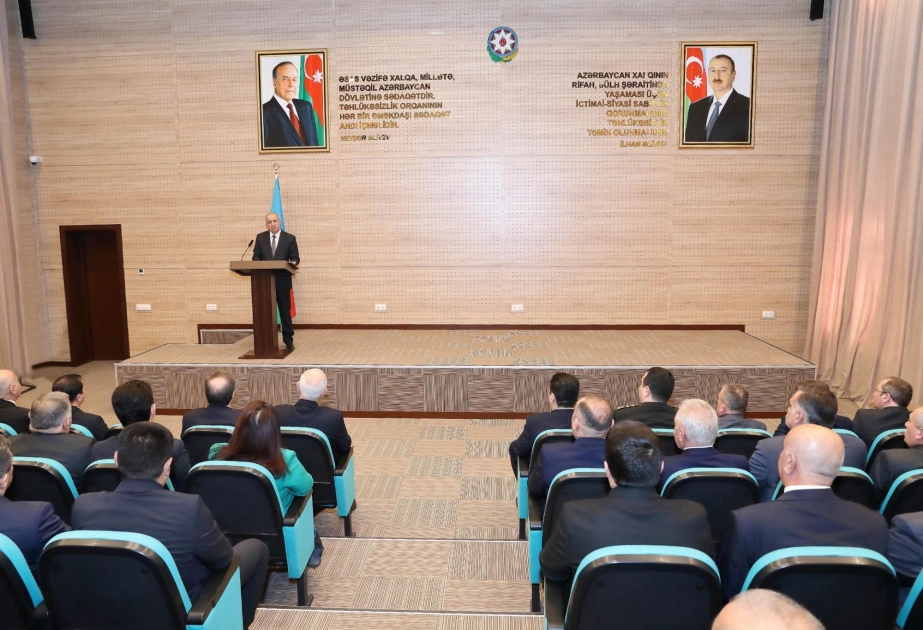 DTX-nin Gəncə şəhər idarəsində Ulu Öndərin 100 illik yubileyinə həsr olunmuş tədbir keçirilib
