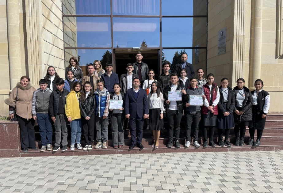 Tərtərdə keçirilən “Xəmsə” Milli İntellektual oyununda 16 komanda mübarizə aparıb
