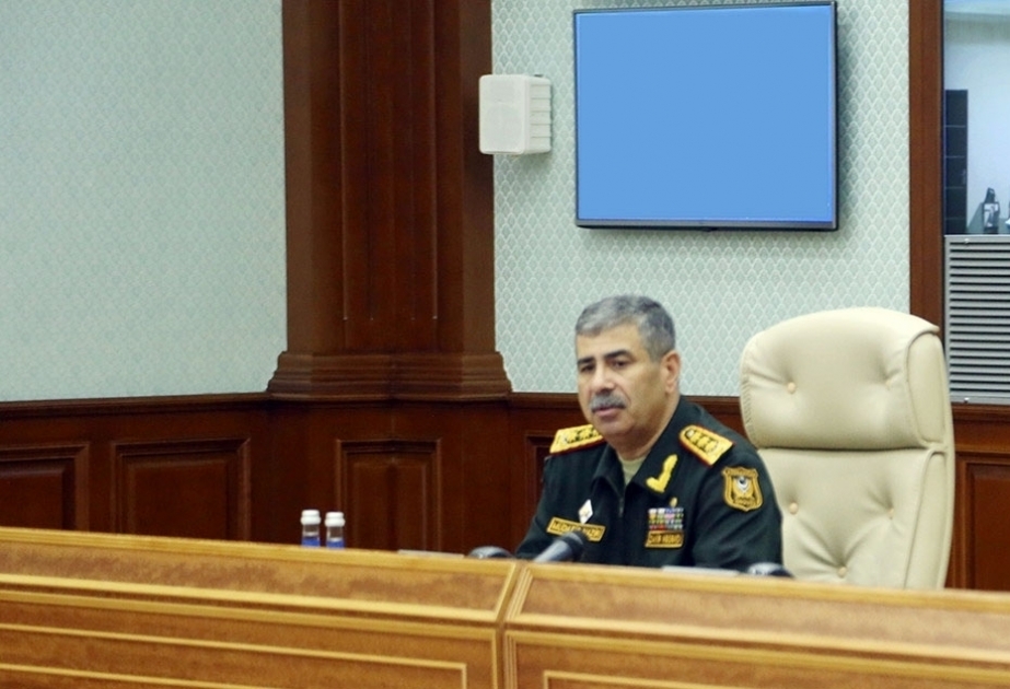 Ministro de Defensa: “El ejército azerbaiyano tomará todas las medidas necesarias para reprimir cualquier provocación”