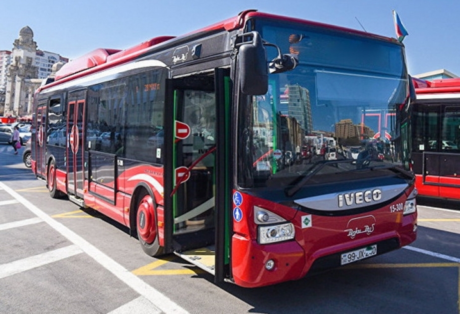 Bakıda 17 marşrut xətti üzrə avtobusların hərəkət sxemi dəyişdiriləcək