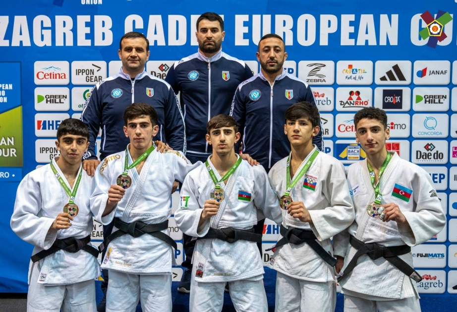 В первый день Кубка Европы азербайджанские дзюдоисты завоевали 5 медалей