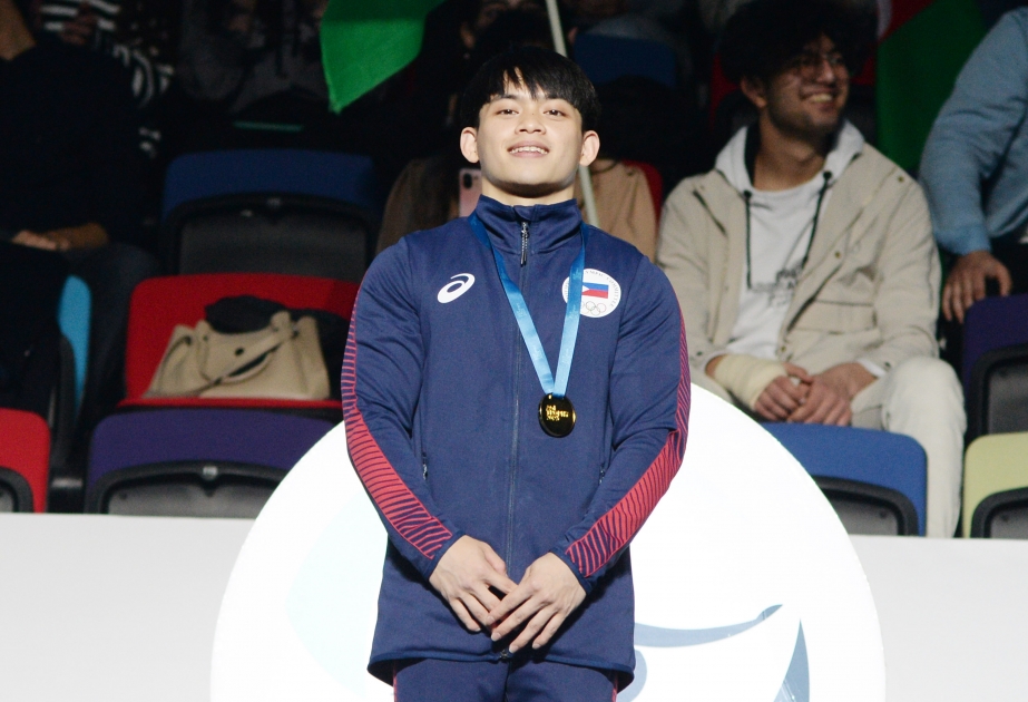 Filippinli gimnast Bakıda ikinci qızıl medalını əldə edib