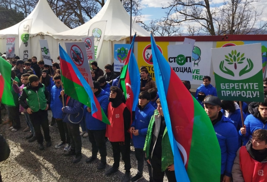 Latschin Straße: Seit 91 Tagen hält Öko-Aktion aserbaidschanischer Umweltaktivisten gegen illegale Ausbeutung von Mineralvorkommen in Karabach an

