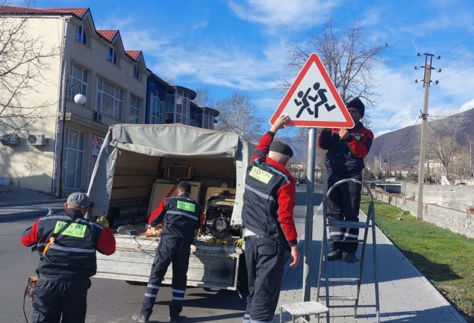 Avtomobil yollarında nöqsan və çatışmazlıqların aradan qaldırılması istiqamətində işlər davam etdirilir