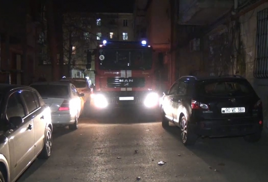 Fövqəladə Hallar Nazirliyi növbəti şərti yanğın təlimi keçirib VİDEO