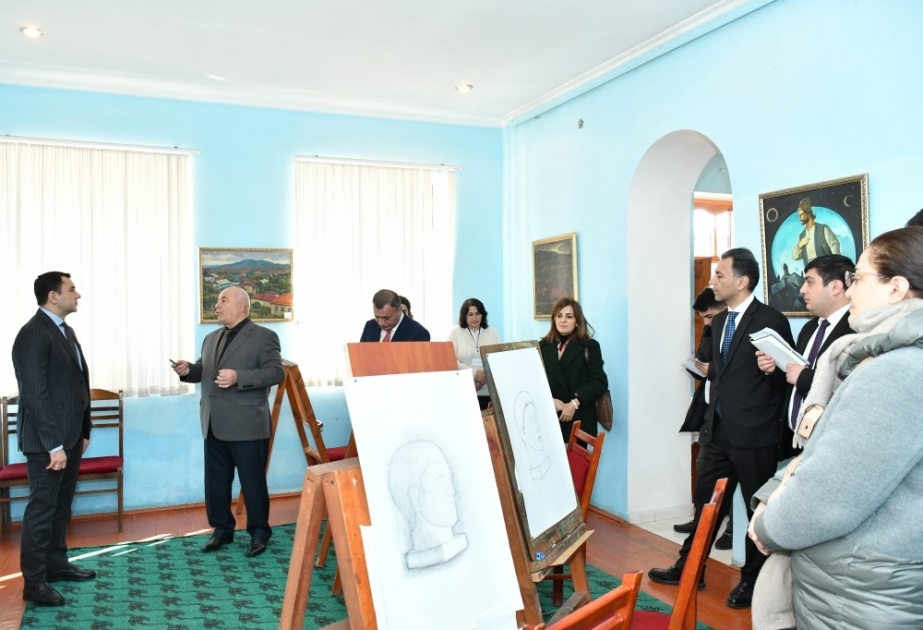 Ağstafa, Qazax, Tovuz və Şəmkir rayonlarında mədəniyyət müəssisələrinə baxış keçirilib