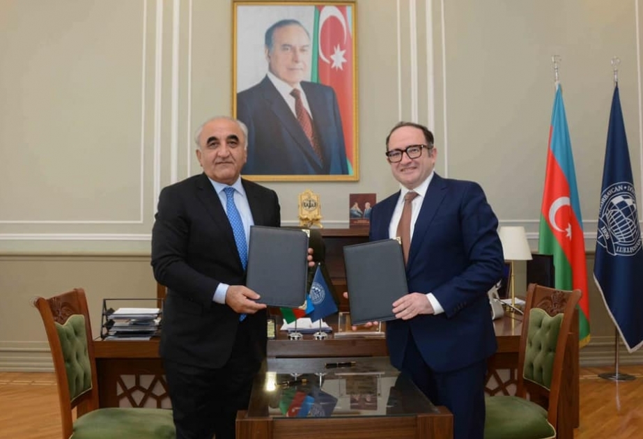 UNEC ilə “Ernst & Young Azerbaijan” arasında əməkdaşlıq memorandumu imzalan ...