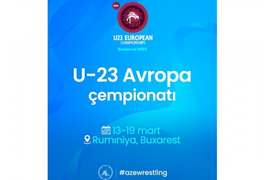 Luchadores azerbaiyanos competirán por las medallas en el Campeonato de Europa Sub23 de Rumanía
