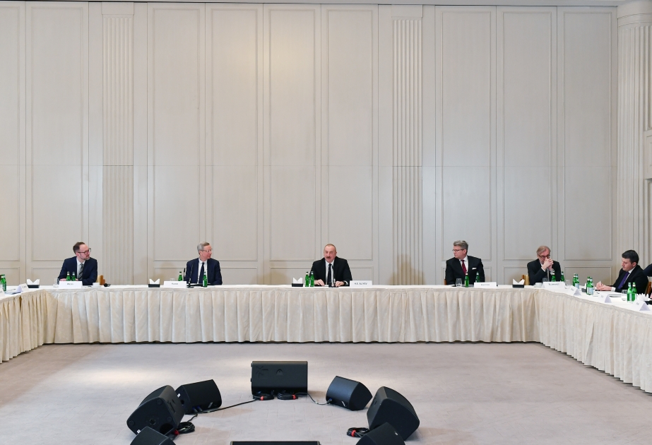 President Ilham Aliyev: We already have pretty diversified geography of our gas supply