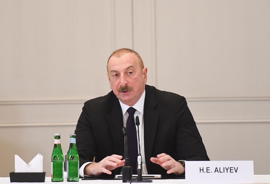 Ilham Aliyev: Übertragung elektrischer Energie ist eines der wichtigsten Themen

