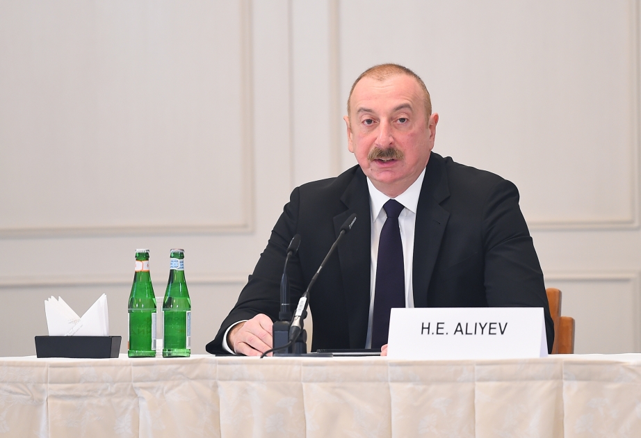 Präsident Ilham Aliyev: Entwicklung Aserbaidschans hat es uns ermöglicht, uns auf unsere eigenen Ressourcen zu verlassen