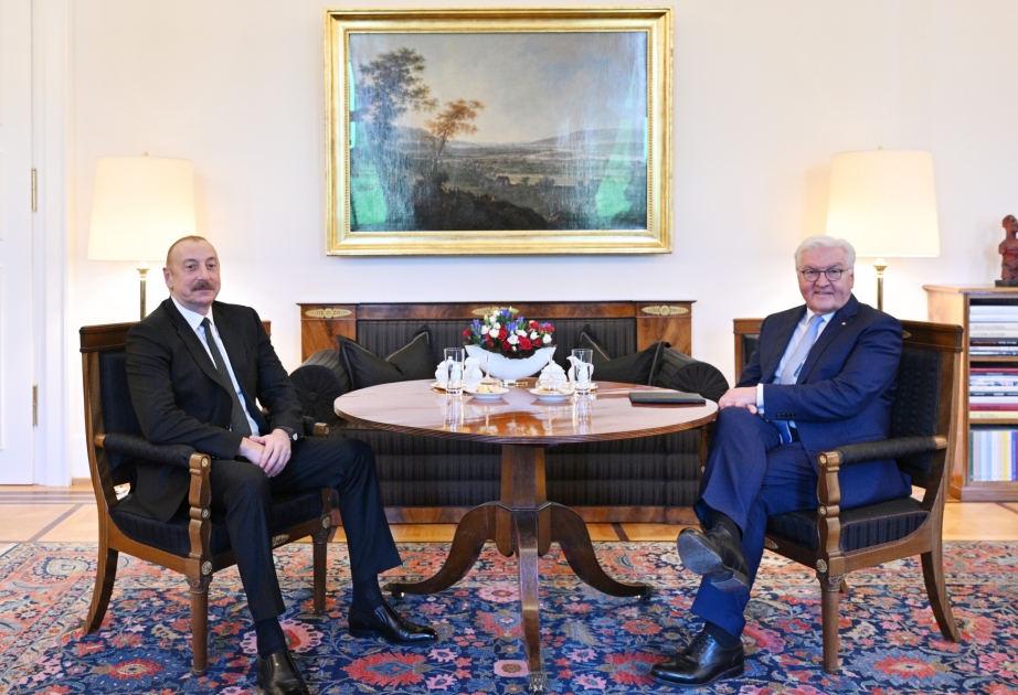 Une rencontre en tête-à-tête tenue entre les présidents Ilham Aliyev et Frank-Walter Steinmeier à Berlin  MIS A JOUR VIDEO